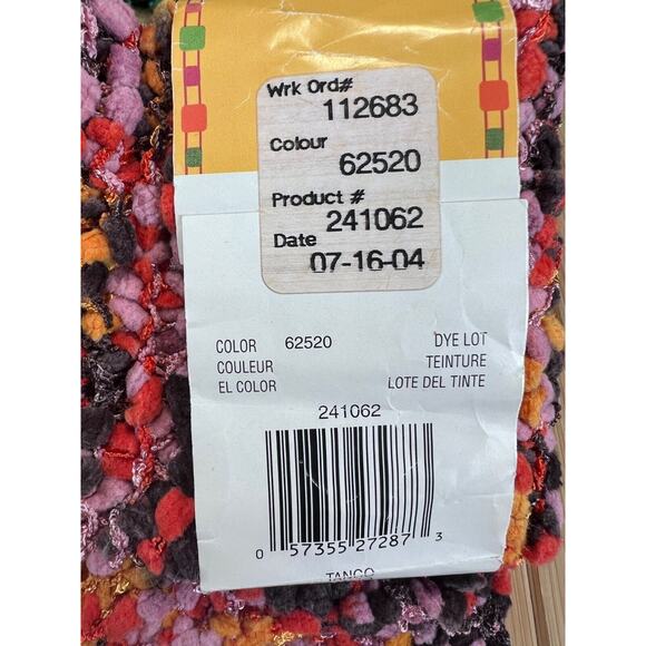 New Evita Knitting Yard Bundle of 2 Bulky 5 Color 62520 Great For Crafts - Picture 5 of 6